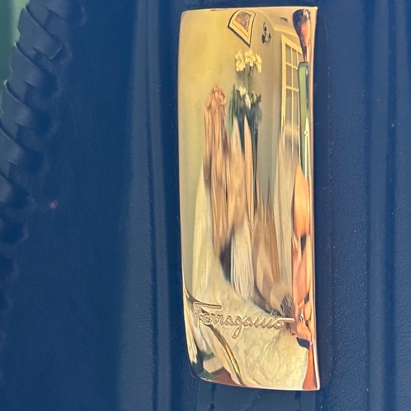 Vintage Salvatore Ferragamo Black Alligator Hobo Bag - Picture 7 of 15